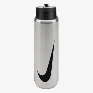 Бутылка NIKE SS RECHARGE STRAW BOTTLE 24 OZ RFSH BRUSHED N.101.3795.953.24 цена
