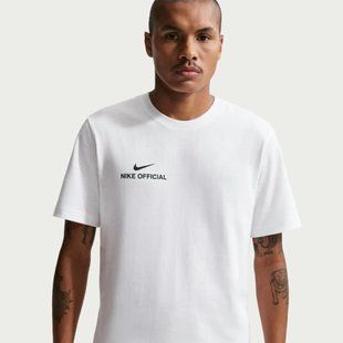 Чоловіча футболка NIKE U NSW TEE STD OFFICIAL IH1143-100 ціна