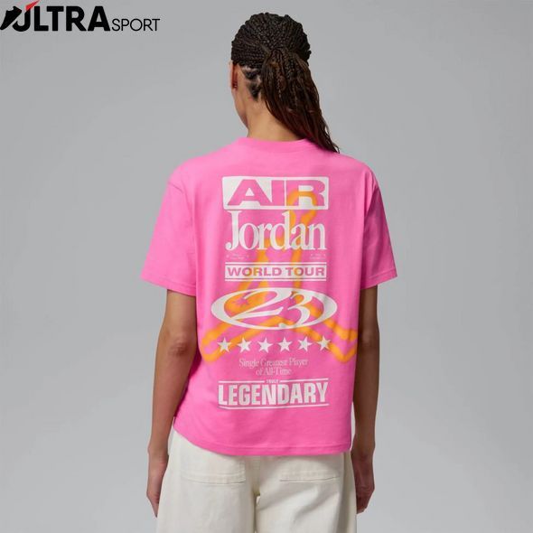 Жіноча футболка JORDAN W J FLT SS GF GFX TEE SUV IF0830-684 ціна