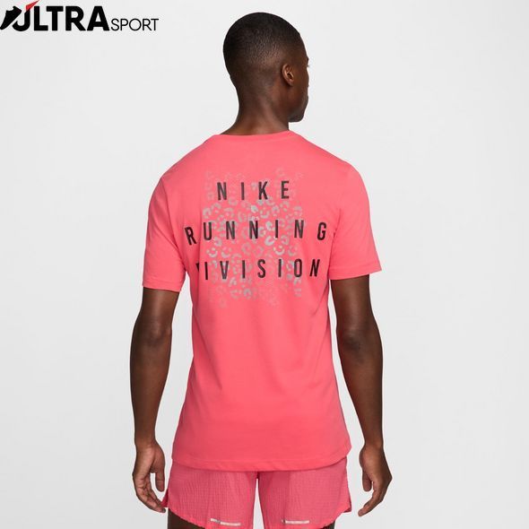 Футболка чоловіча NIKE M Dri-FIT TEE RUN DIVISION FA24 FZ8056-629 ціна