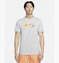 Футболка чоловіча Nike T-Shirt Sportswear Grey FQ7161-077 ціна
