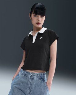 Поло жіноче NIKE W NSW RETRO POLO SPD IH8502-010 ціна
