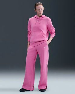 Штани жіночі NIKE W NSW PHNX FLC HR PANT WIDE 2 IH1011-675 ціна