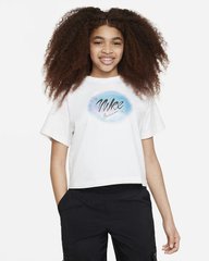 Дитяча футболка Girl's T-shirt Nike Boxy Carnival FD0938-100 ціна
