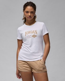 Жіноча Футболка Jordan W Ss Gfx Slim Tee FN5723-100 ціна