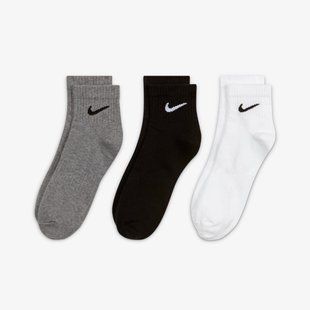 Шкарпетки Nike U Nk Everyday Ltwt Ankle 3Pr SX7677-964 ціна