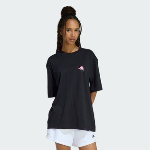 Футболка женская SOFT SIDE OVERSIZED GRAPHIC adidas KA5093 цена