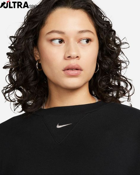 Світшот жіночий Nike Sportswear Oversized French Terry DV7802-010 ціна