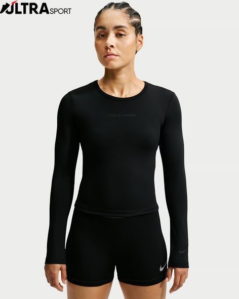 Жіночий лонгслів NIKE W NP SCULPT LS TOP GG IM9970-011 ціна