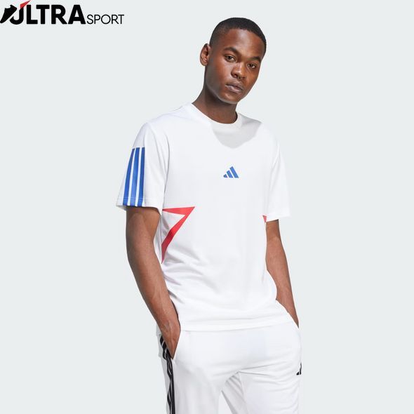 Мужская футболка adidas House of Tiro Colourblock JN2578 цена