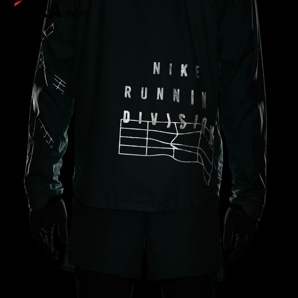 Ветровка Nike M Nk Sf Run Dvn Flash Jkt DQ6518-342 цена
