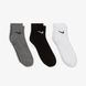 Шкарпетки Nike U Nk Everyday Ltwt Ankle 3Pr SX7677-964 ціна