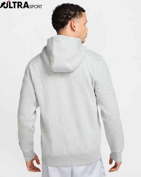Чоловіча толстовка NIKE M NK CLUB BB PO HDY NSW GFX HJ2159-063 ціна