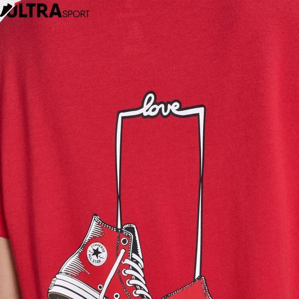 Женская футболка CONVERSE TEES CVW6T130-RED цена