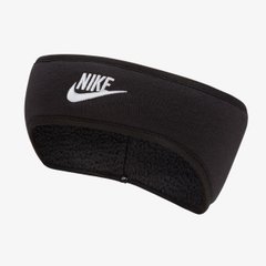 Пов'Язка На Голову Nike M Headband Club Fleece 2.0 Black/Black/White Osfm N.100.7162.091.OS ціна