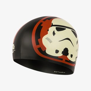 Дитяча шапочка Speedo Stormtrooper Slogan Cap Ju Black/Red 8-083864003 ціна