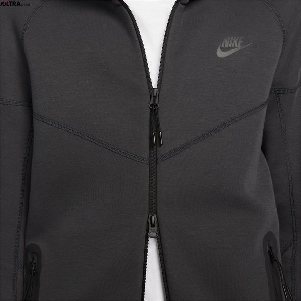 Мужская толстовка Nike M Tch Flc Fz Wr Hoodie FB7921-060 цена