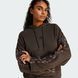 Худи женское Seasonal Essentials Leopard Print French Terry Hoodie KA4683 цена