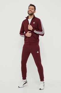 Спортивний костюм чоловічий Adidas Sportswear Basic 3-Stripes French Terry Ic6751 ціна