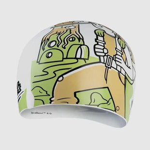 Дитяча шапочка Speedo Star Wars Slogan Prt Cap Ju White/Green 8-083864153 ціна