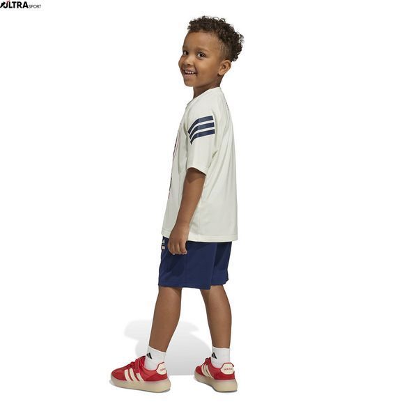 Комплект детский: футболка и шорты ADIDAS MARVEL SPIDER-MAN SPORT Sportswear JZ3544 цена