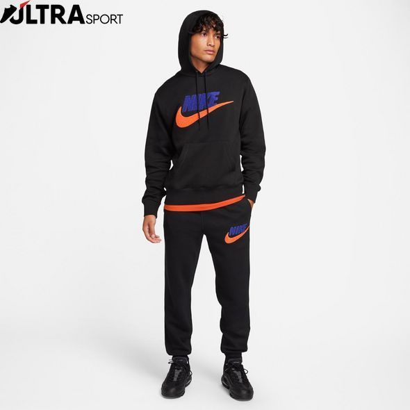 Мужская толстовка Nike M Club Bb Po Chnl Ftra FN3104-010 цена