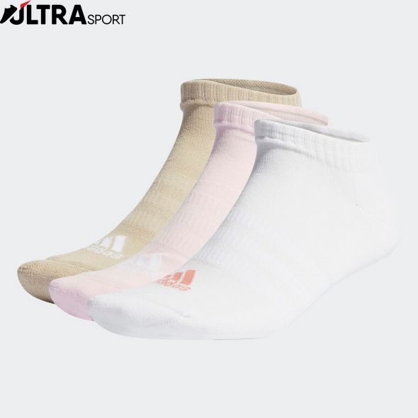 Три пары низких носков Cushioned Low-Cut Socks Performance IJ8241 цена