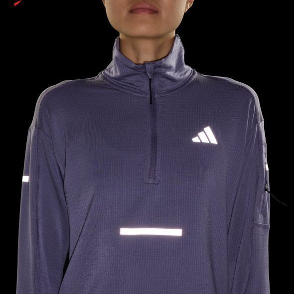 Спортивная женская кофта Adi365 Running CLIMAWARM+ Half-Zip Performance JM5727 цена