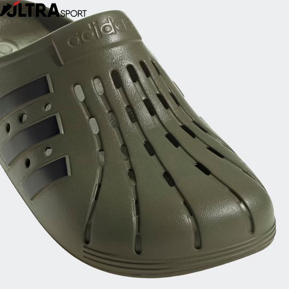 Тапочки Adidas Adilette Clogs Green/Black Gz1158 ціна