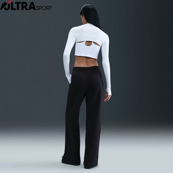Брюки женские NIKE W NSW PHNX FLC HR PANT WIDE 2 IH1011-010 цена