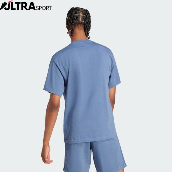 Футболка мужская ALL SZN 3-Stripes Garment Wash IR5199 цена