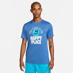 Футболка Nike M Dri-Fit Tee Rlgd Happy Place FD0140-456 цена