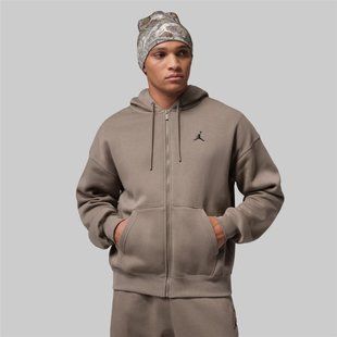 Толстовка чоловіча Jordan Brooklyn Fleece Oversized Full-Zip Hoodie IB7231-040 ціна