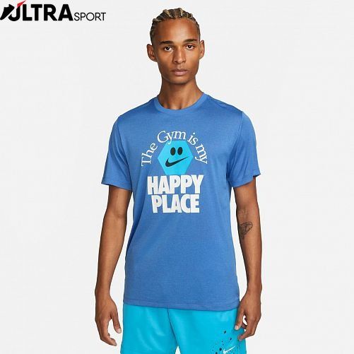 Футболка Nike M Dri-Fit Tee Rlgd Happy Place FD0140-456 цена