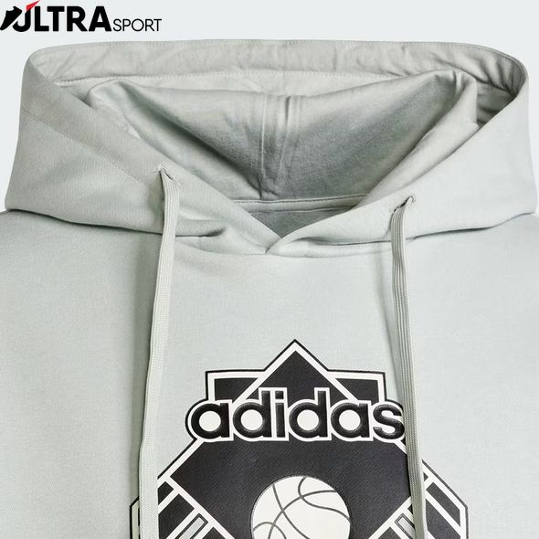 Худи Adidas Graphic Hoodie Grey IV9691 цена