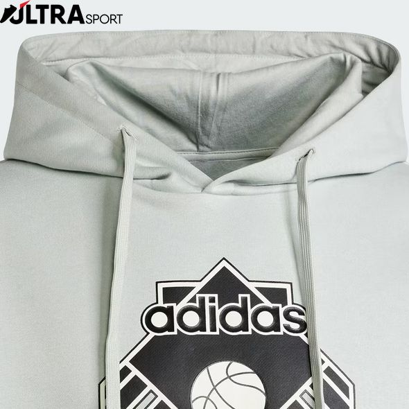 Худі Adidas Graphic Hoodie Grey IV9691 ціна