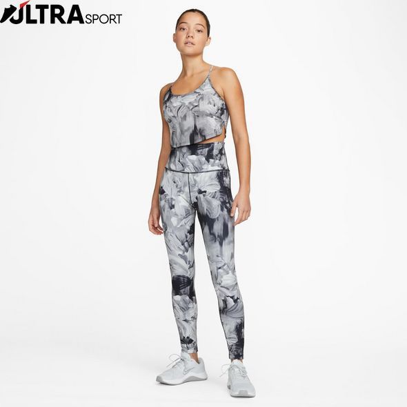 Майка Nike W One Dri-Fit Crp Tank Aop DV9866-010 ціна