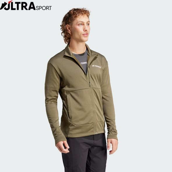 Мужская кофта Adidas Terrex Multi Light Fleece Full-Zip IQ3742 цена