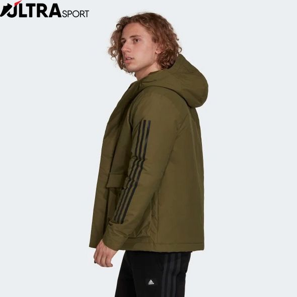 Куртка С Капюшоном Utilitas 3-Stripes Adidas GT1691 цена