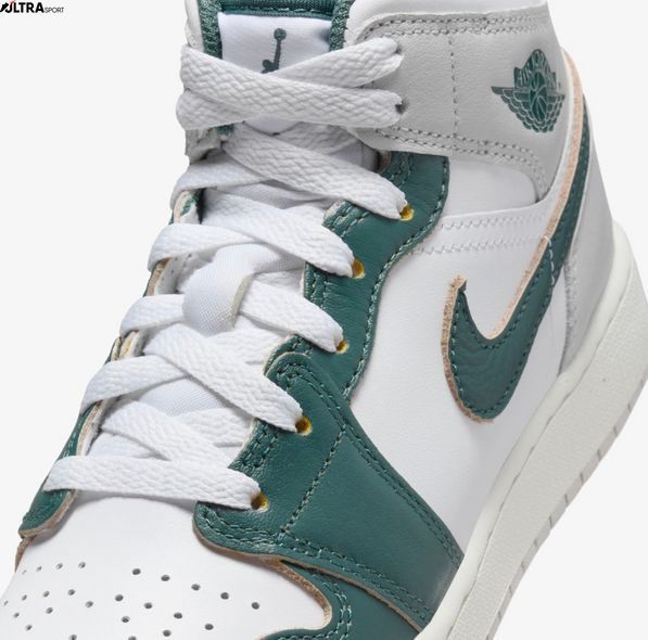 Кросівки підліткові AIR JORDAN 1 MID SE (GS) FQ8088-103 ціна