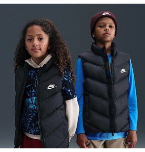 Детская жилетка NIKE K NSW TF ADP PUFFER VEST HJ2537-010 цена