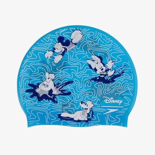 Дитяча шапочка Speedo Mickey Mouse Slogan Cap Ju Blue / White 8-08386D678 ціна