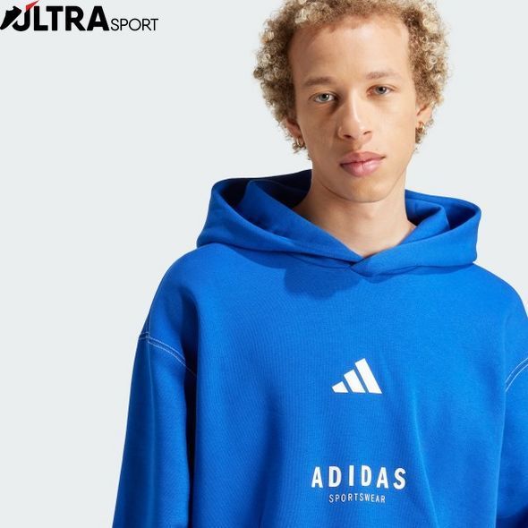 Худі чоловіче ALL SZN Fleece Graphic Sportswear JJ3667 ціна