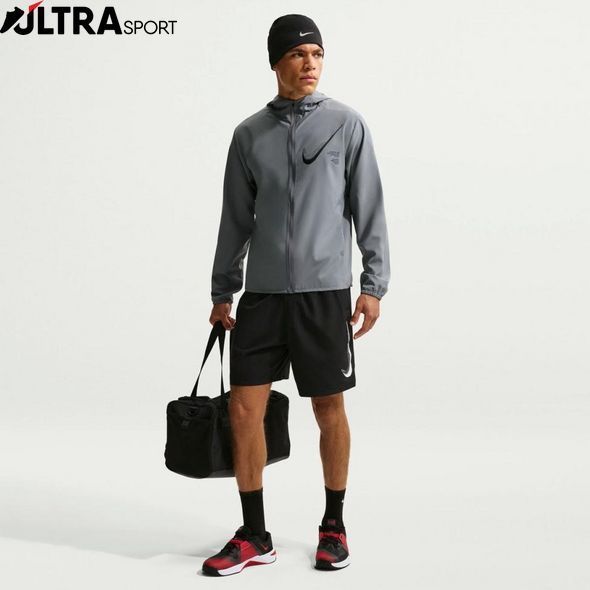 Чоловіча вітровка NIKE M NK DF FORM GFX JACKET IF2199-084 ціна
