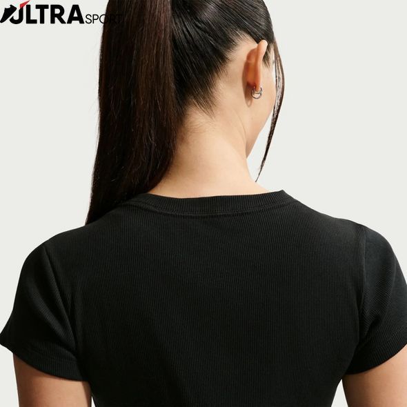 Жіноча футболка NIKE W NSW RIB MOD CRP JDI TEE IH7996-010 ціна