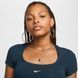 Женская футболка NIKE W NSW CHLL SS SQR NCK TO FZ7990-478 цена