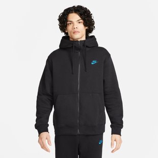 Толстовка Nike M Nsw Club Dt Hoodie Fz Bb DQ8384-011 цена