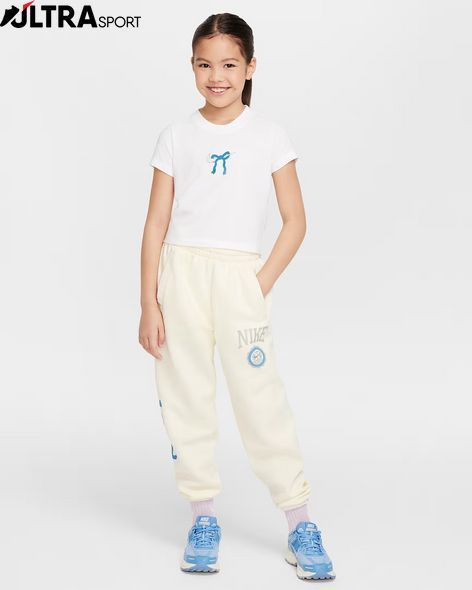 Детская футболка NIKE G NSW TEE BOW HQ2344-100 цена