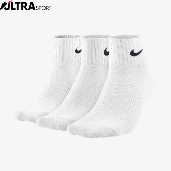 Шкарпетки Nike 3Ppk Lightweight Quarter Sm SX4706-101 ціна