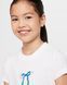 Детская футболка NIKE G NSW TEE BOW HQ2344-100 цена